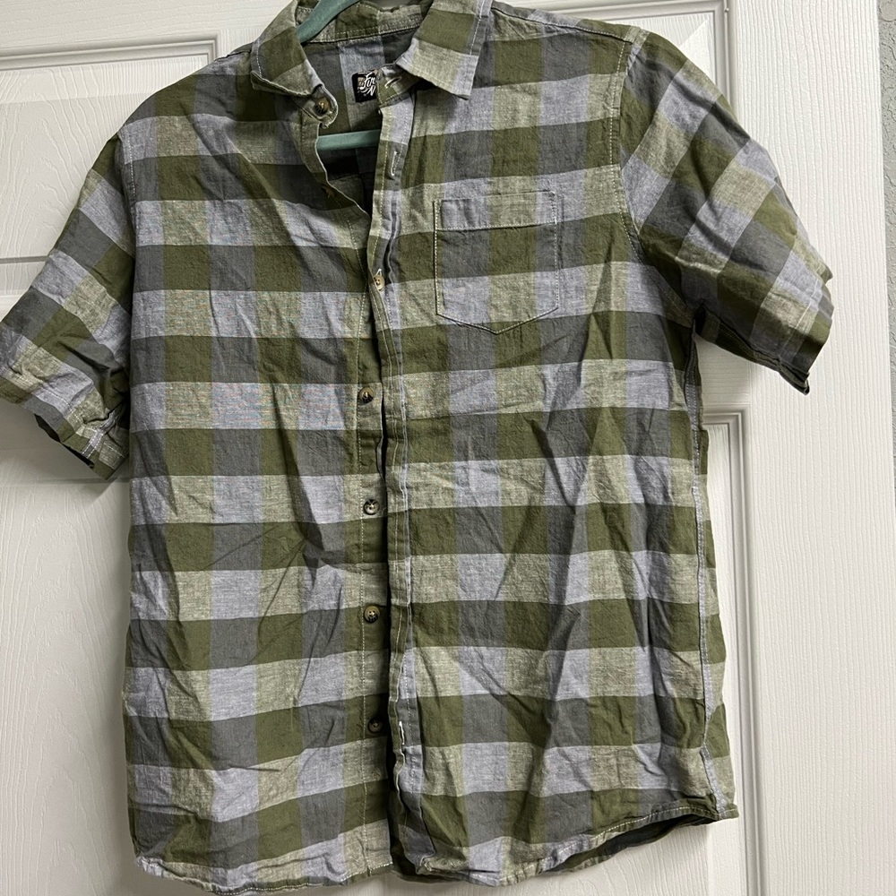 Boys First Wave Dress Short Sleeve Shirt